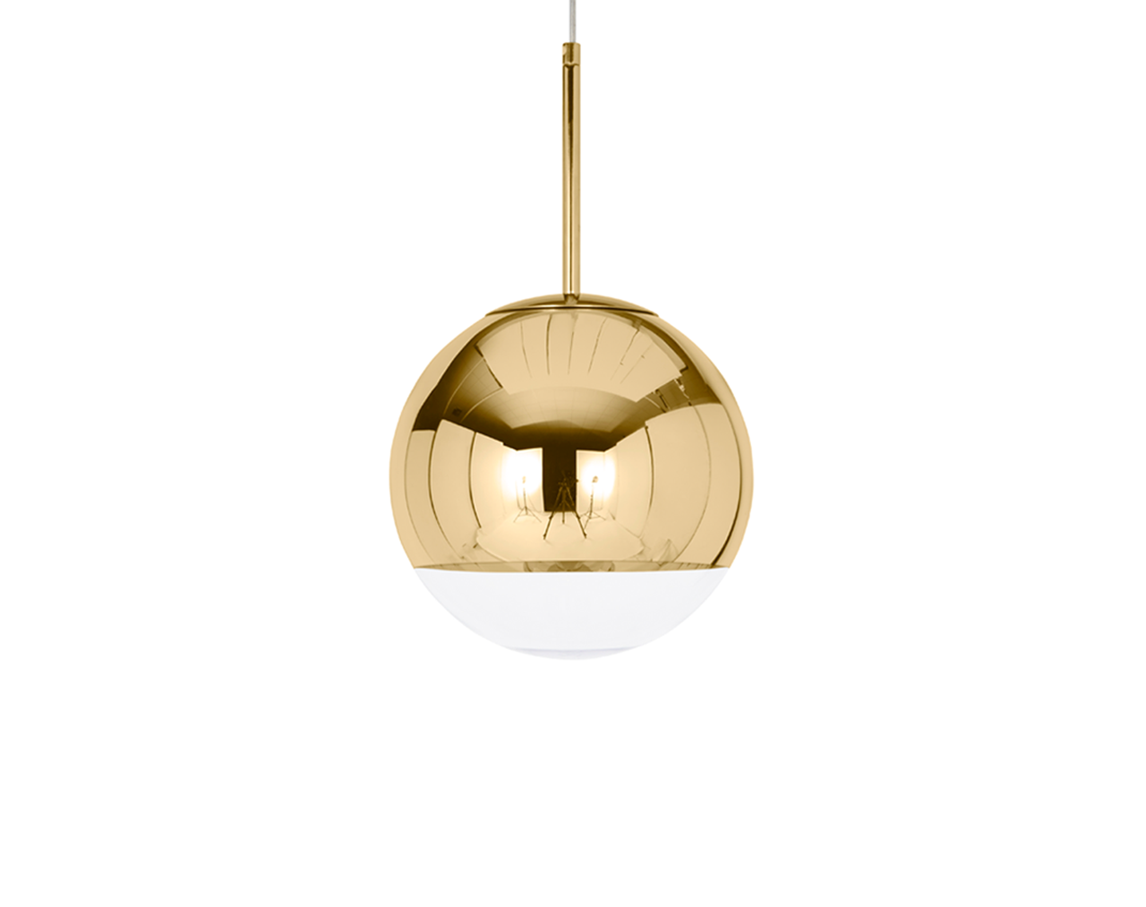 gold ball light fitting