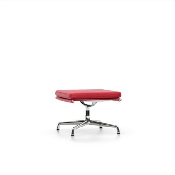 Soft-Pad-223Red-LeatherChrome-Base