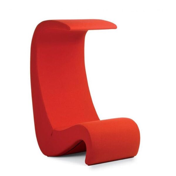 Amoebe-Highback-Chair-Red-Tonus