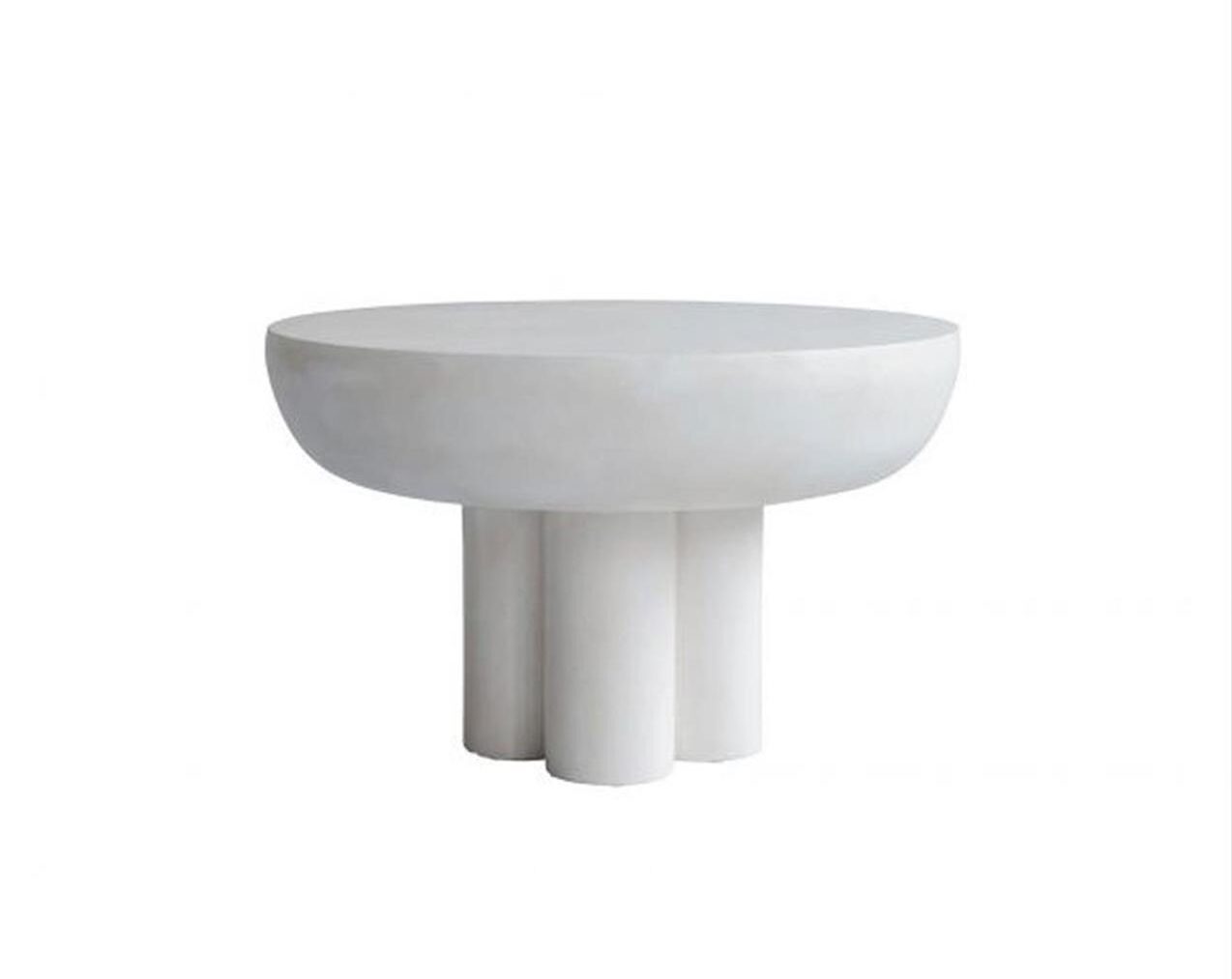 Crown-Table-Low-Bone-White