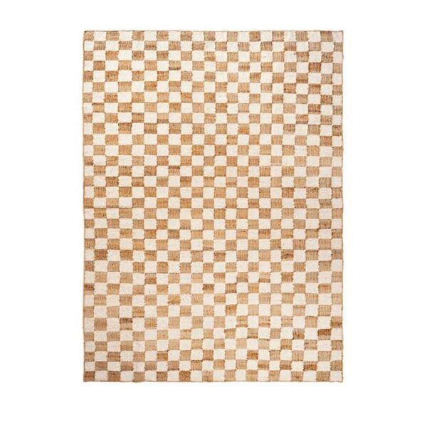 Check-Wool-Jute-Rug--Off-White-Natural--140x200