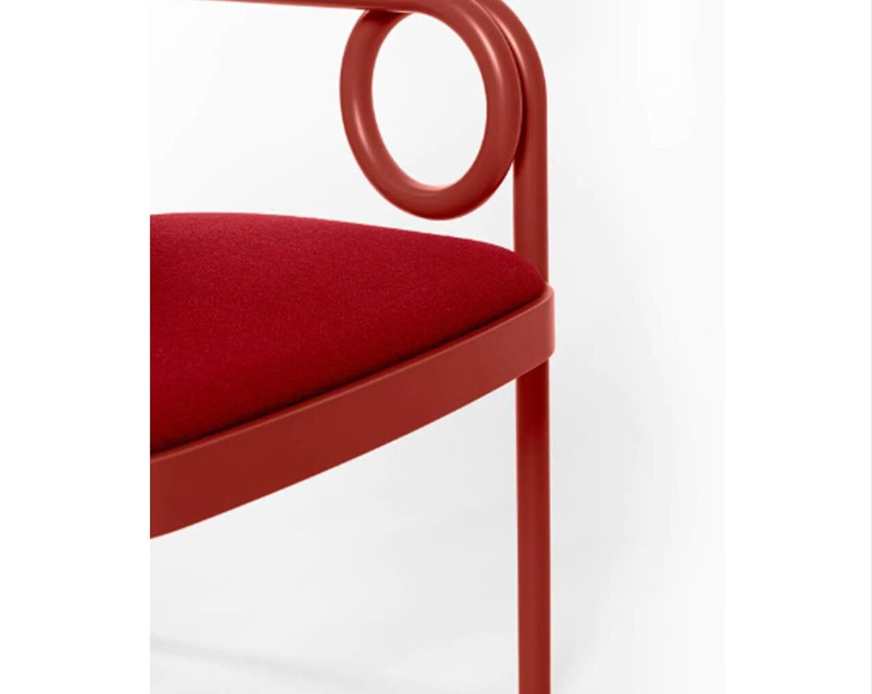 Loop-Lounge-Chair-Red