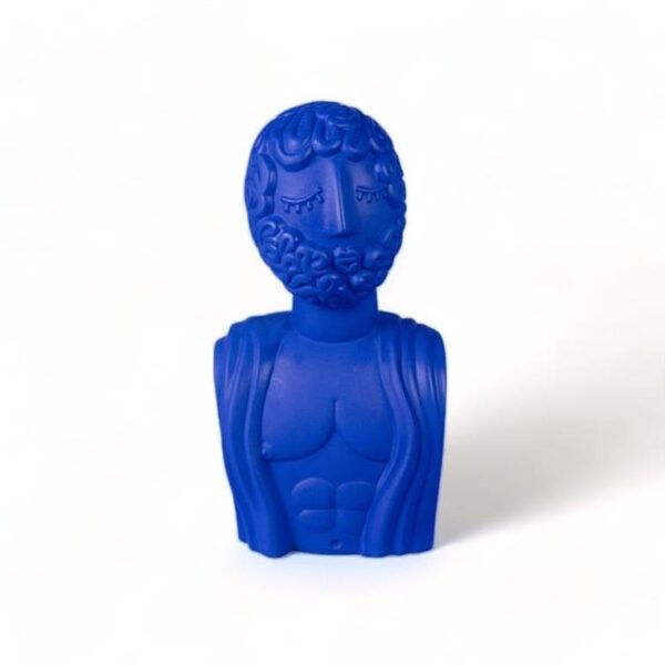 Terracotta-Bust-Man--Blue