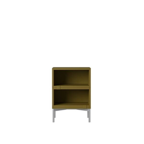 Stacked-Storage-System--Bedside-Table--Configuration-1--Brown-Green