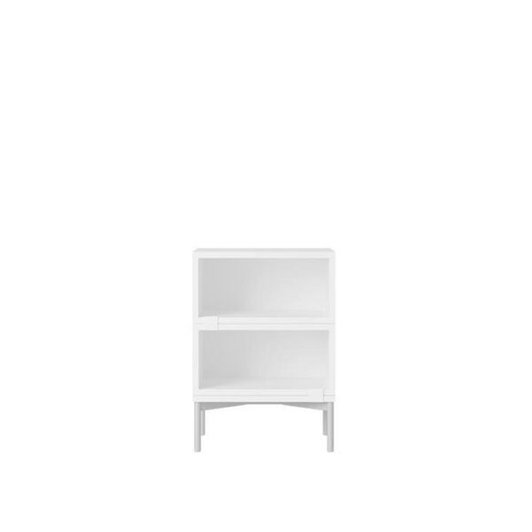 Stacked-Storage-System--Bedside-Table--Configuration-1--White