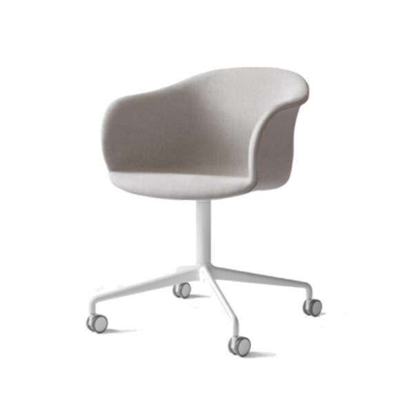Elefy-JH37-Swivel-Chair-W-Castors-White--Fabric-gr-4