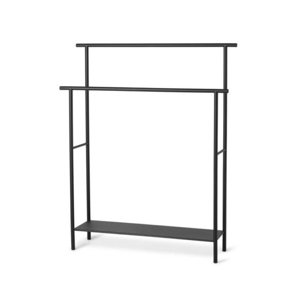 Dora-Towel-Stand-Black