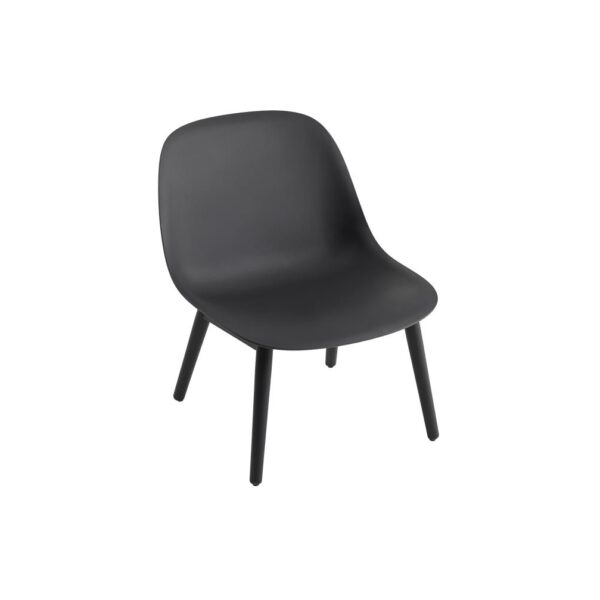 Fiber-Lounge-Chair-Wood-Base-Black