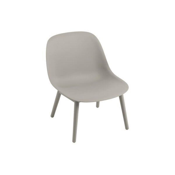 Fiber-Lounge-Chair-Wood-Base-Grey