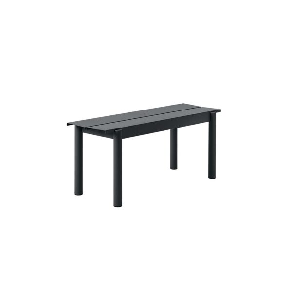 Linear-Steel-Bench-Black-110