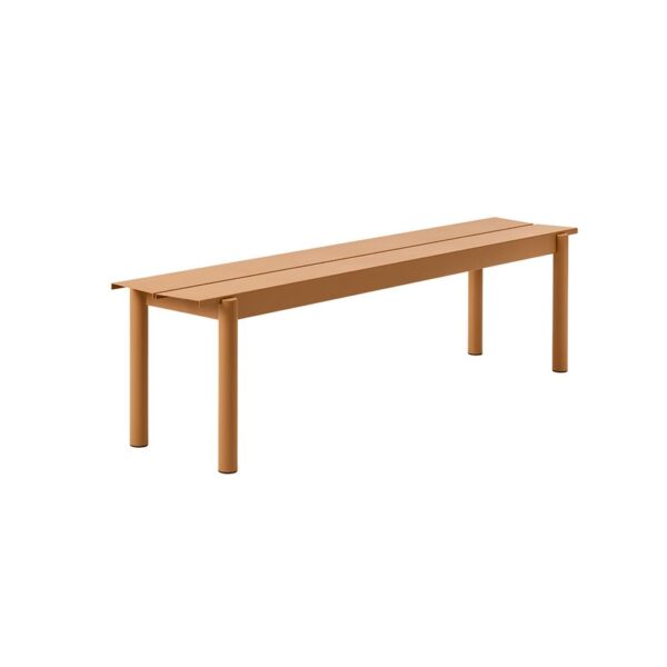 Linear-Steel-Bench-Burnt-Orange-170