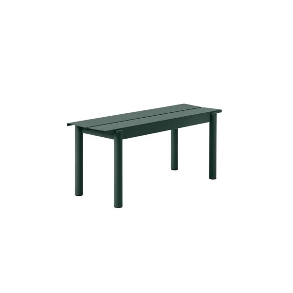 Linear-Steel-Bench-Dark-Green-110