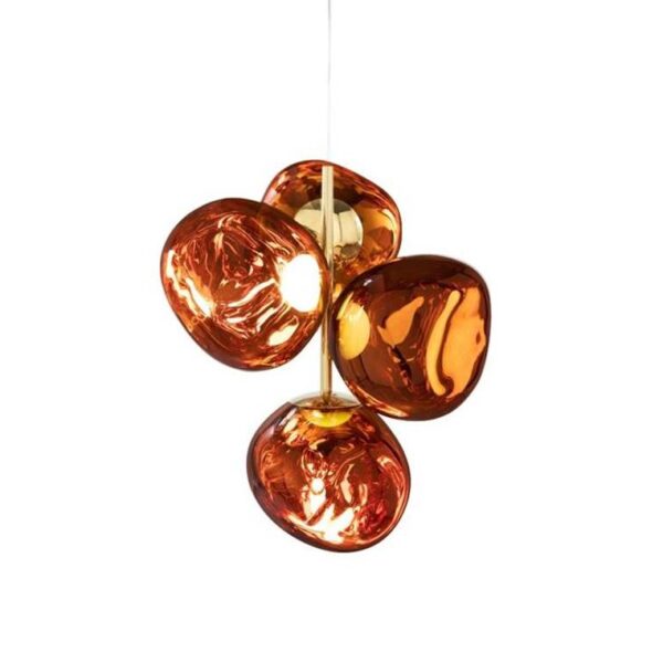 Melt-Chandelier-Mini-Copper-Led