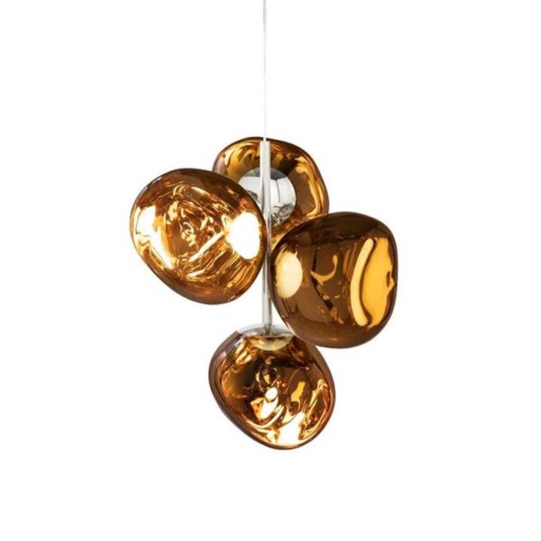 Melt-Chandelier-Mini-Gold-Led