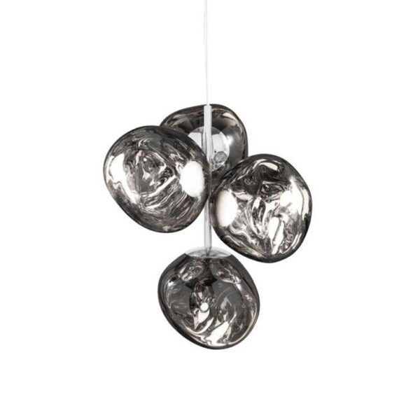 Melt-Chandelier-Mini-Silver-Led