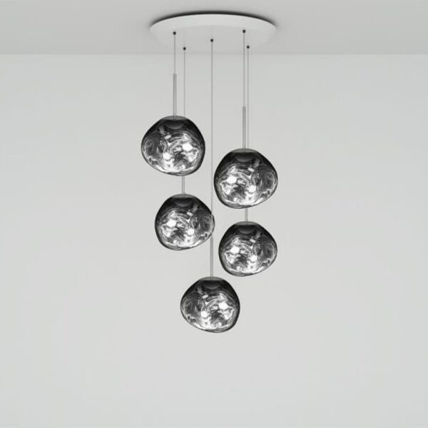 Melt-Pendant-System-Mini-Round-Chrome-LED