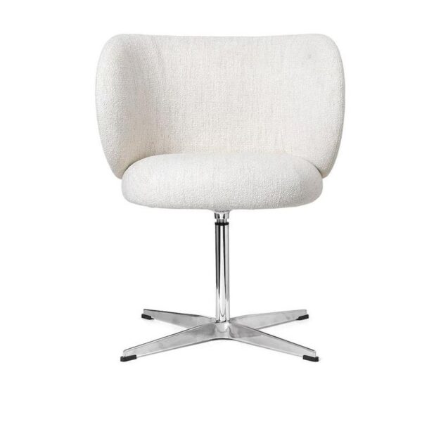 Rico-Dining-Chair-Swivel-Bouclé-Off-White