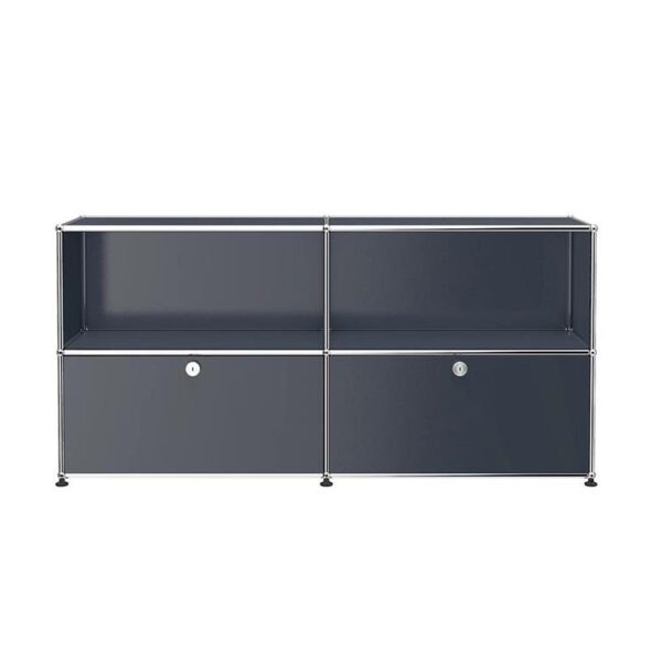 Haller-File-Credenza-C2AF--Anthracite