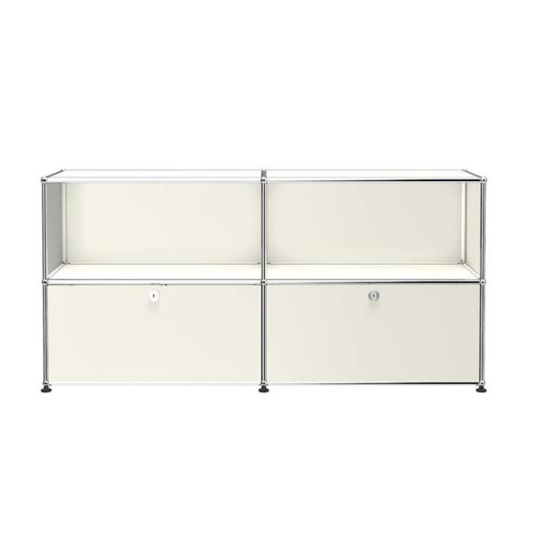 Haller-File-Credenza-C2AF--Pure-White